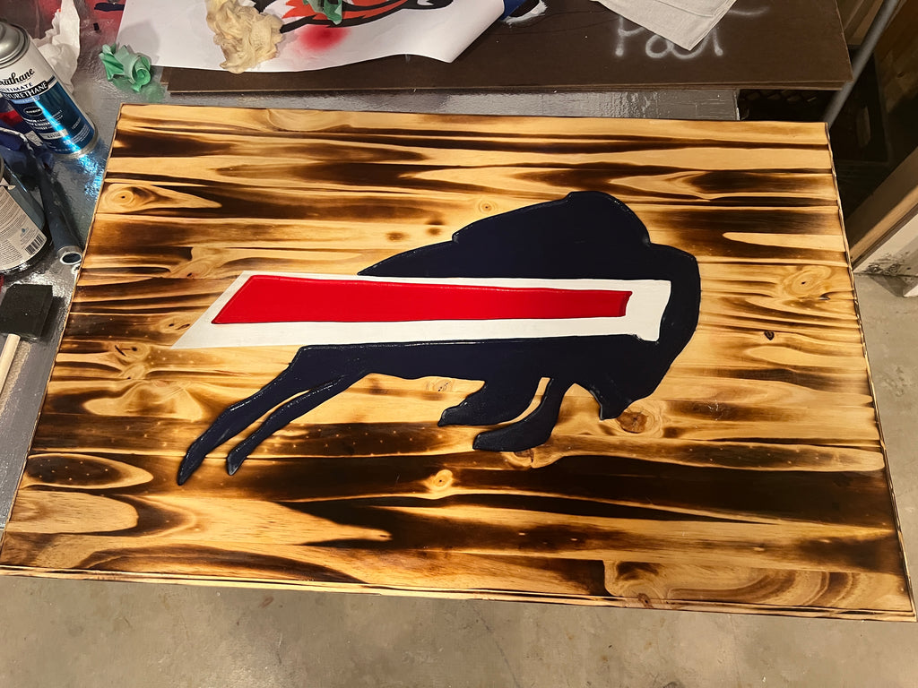 Custom 13x24 Flag Wall Art – Handmade Wooden Decor