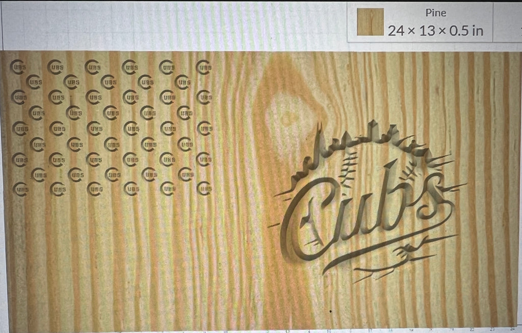 Custom 13x24 Flag Wall Art – Chicago Sports