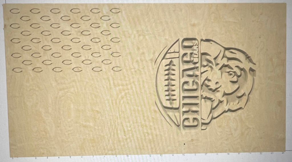 Custom 13x24 Flag Wall Art – Chicago Sports