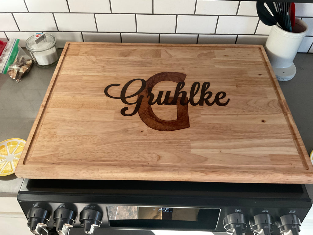 Handcrafted Resin & Wood Cutting Board